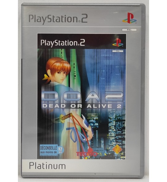 Dead Or Alive 2 - Platinum Jeu Playstation 2 PS2 Avec Notice AF364