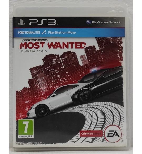 Need for Speed : Most Wanted Jeu PS3 Playstation 3 Sans Notice AF423