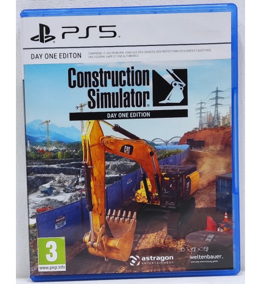 Construction Simulator  Jeu PS5 Playstation 5 Sans Notice AF430