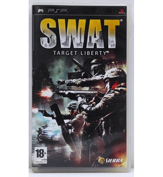 Swat Target Liberty Jeu PSP Avec Notice AF434