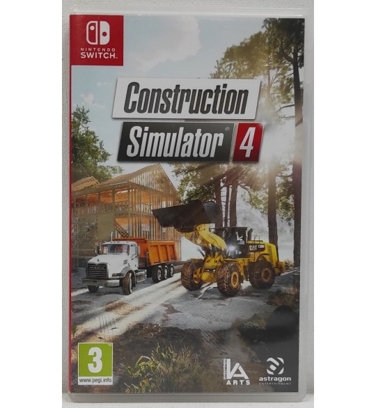 Construction Simulator 4 Jeu Nintendo Switch Sans Notice AF446
