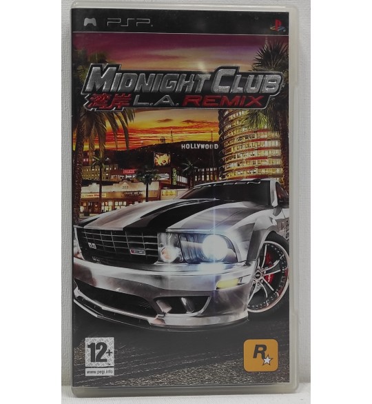 Midnight club LA Remix Jeu PSP Avec Notice AH81