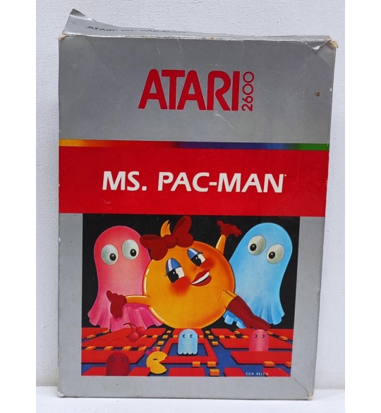 MS.Pac-Man Jeu Atari 2600 Complet Boite + Notice AF448