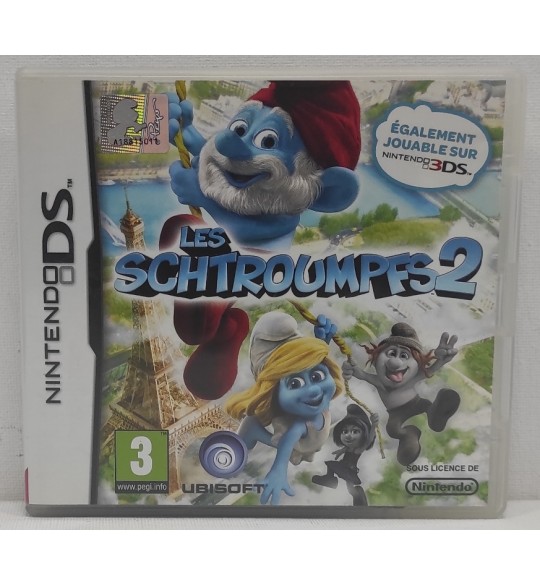 Les schtroumpfs 2 Jeu Nintendo DS, 2DS & 3DS Avec Notice AF475