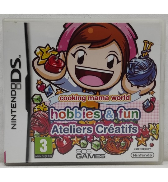Cooking Mama World : Ateliers Créatifs Jeu Nintendo DS et 3DS Sans Notice AF484