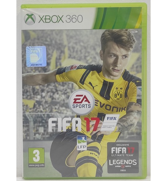 Fifa 17 Jeu Xbox 360 Sans Notice AF491