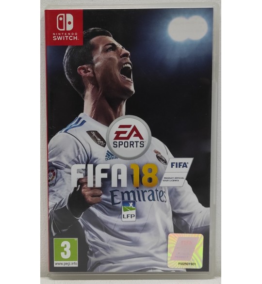 FIFA 18 Jeu Nintendo Switch Sans Notice AH90