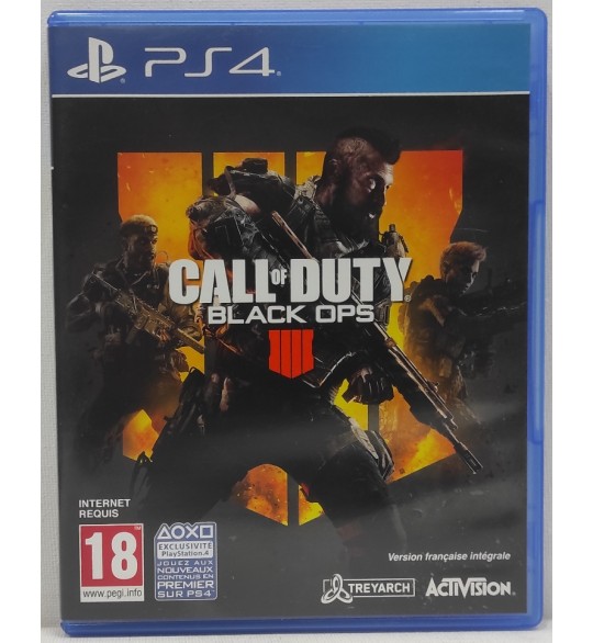 Call of Duty Black Ops 4 Jeu PS4 Playstation 4 Sans Notice AF558