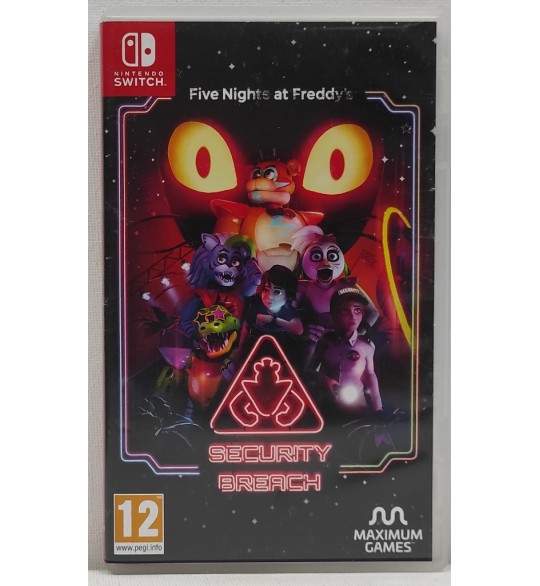 Five Nights at Freddy's Security Breach  Jeu Nintendo Switch Sans Notice AF568