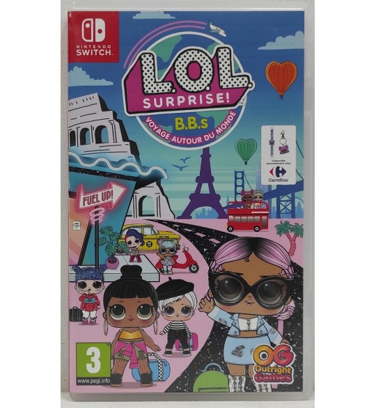 L.O.L. Surprise! B.B.s Voyage Autour du Monde Jeu Nintendo Switch AF583