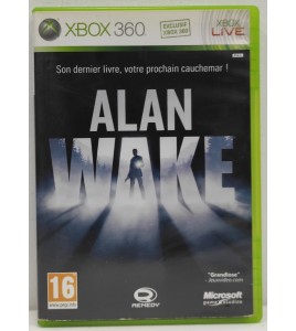 Alan Wake Jeu Xbox 360 Avec Notice AF594