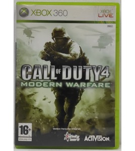 Call of Duty : Modern Warfare 4 Jeu Xbox 360 Avec Notice AF602