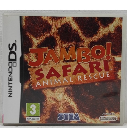Jambo Safari Jeu Nintendo DS, 2DS & 3DS Avec Notice AF608