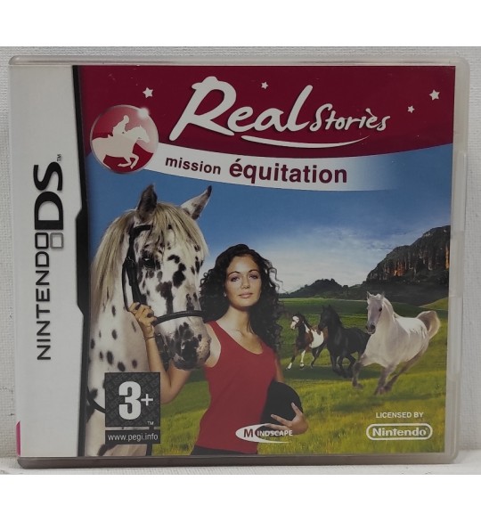 Real Stories Mission Equitation Jeu Nintendo DS, 2DS & 3DS Avec Notice AF609