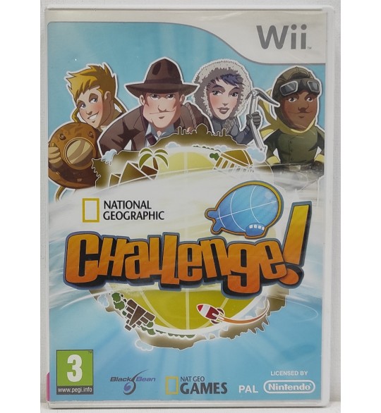 National Geographic Challenge! Jeu Nintendo Wii Avec Notice AF613