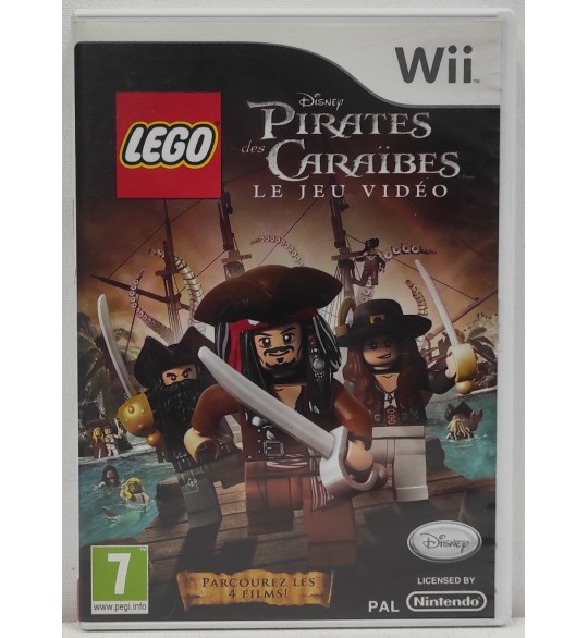 Lego Pirates Des Caraïbes Le Jeu Vidéo Jeu Nintendo Wii Sans Notice AF614