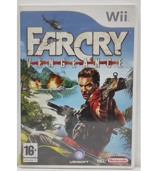 Far Cry Vengeance  Jeu Nintendo Wii Avec Notice AF616