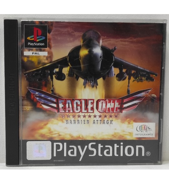 Eagle One - Harrier Attack  Jeu Playstation 1 PS1 Avec Notice Pal  AF623