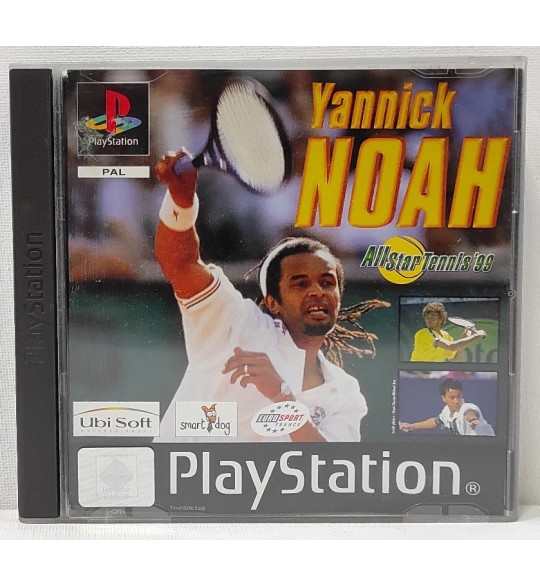Yannick Noah All Star Tennis'99 Jeu Playstation 1 PS1 Avec Notice Pal AF625