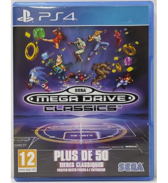 Sega Mega Drive Classics Jeu PS4 Playstation 4 Sans Notice AF631
