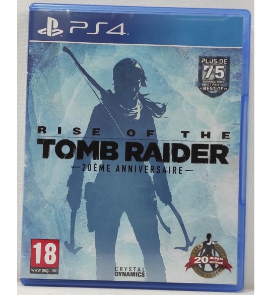 Rise Of The Tomb Rider Jeu PS4 Playstation 4 Sans Notice AF634