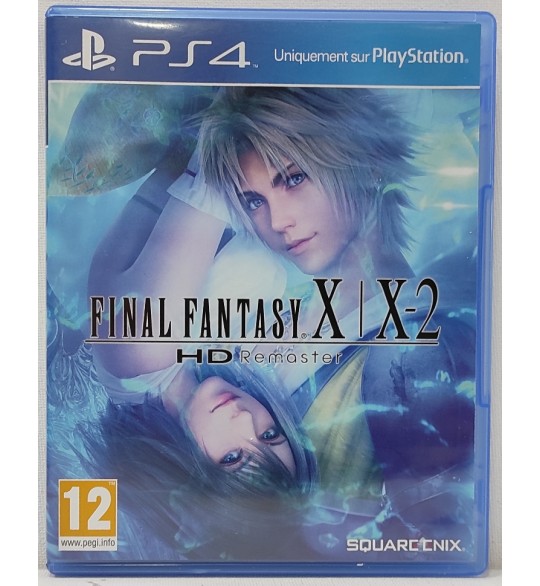 Final Fantasy X/X-2 HD Remaster Jeu PS4 Playstation 4 Sans Notice AF638