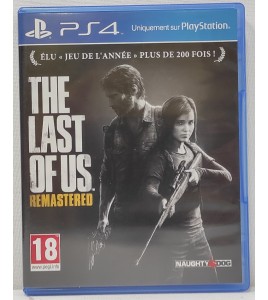 The Last of Us Remastered Jeu PS4 Playstation 4 Sans Notice AF640