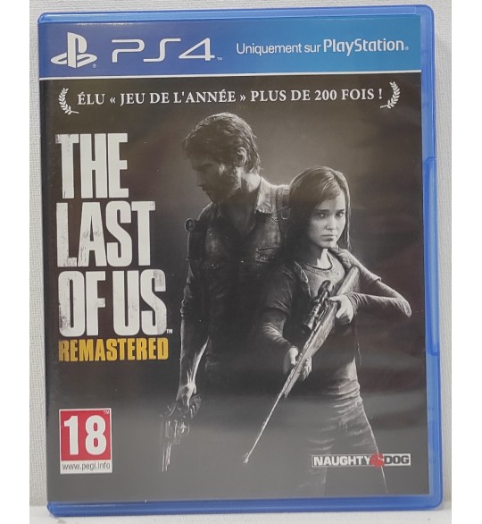 The Last of Us Remastered Jeu PS4 Playstation 4 Sans Notice AF640