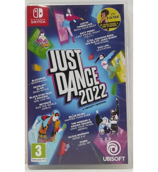 Just Dance 2022  Jeu Nintendo Switch Sans Notice AF650