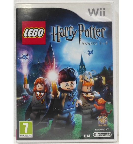 Lego Harry Potter - Années 1 à 4 Jeu Nintendo Wii Avec Notice AF656