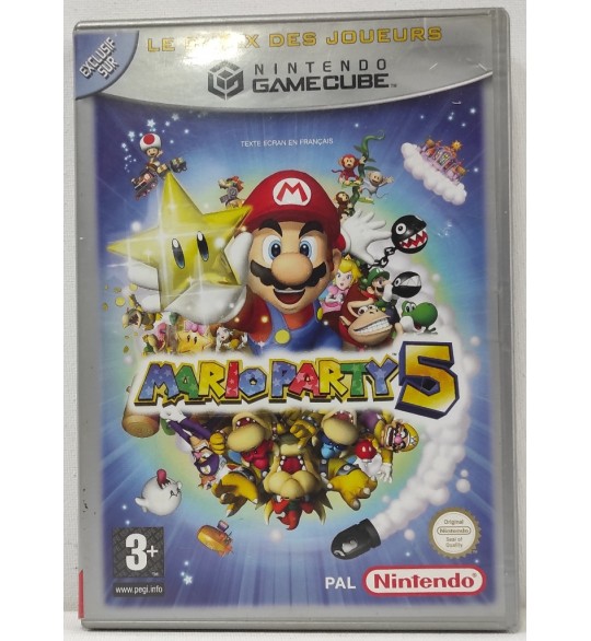 Mario Party 5 Jeu Nintendo Gamecube Sans Notice AF657