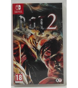 A.O.T. 2 L'Attaque des Titans 2 Jeu Nintendo Switch Sans Notice AF268