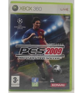 PES 2009 : Pro Evolution Soccer Jeu Xbox 360 Avec Notice AF673