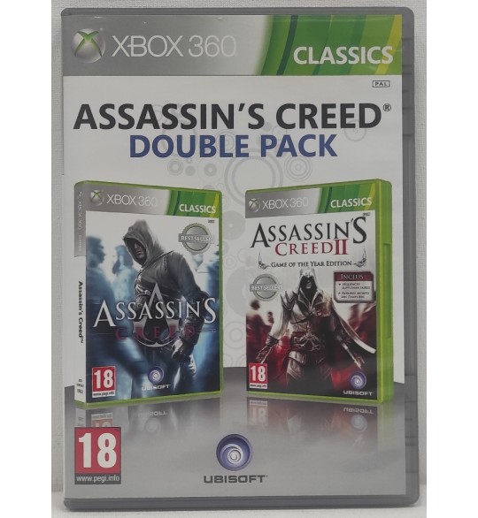 Assassin's Creed Double Pack Jeu Xbox 360 Avec Notice AF675