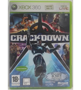 Crackdown Jeu Xbox 360 Avec Notice AF676