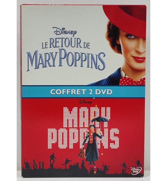 Coffret DVD Mary Poppins 2 films Mary Poppins   Le Retour de Mary Poppins AF689