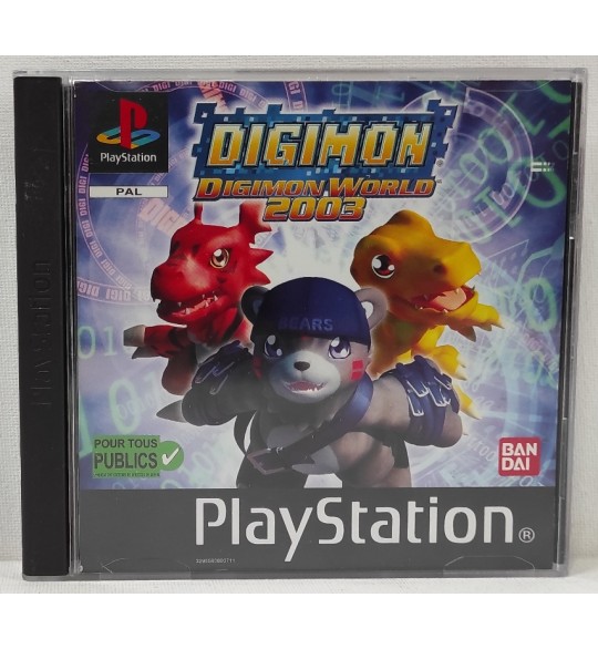 Digimon World 2003 Jeu Playstation 1 PS1 Avec Notice AF691