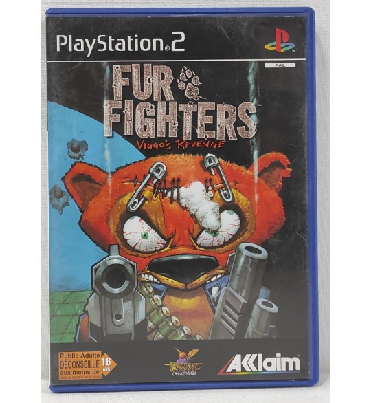Fur Fighters Viggo's Revenge Jeu Playstation 2 PS2 Avec Notice AF693