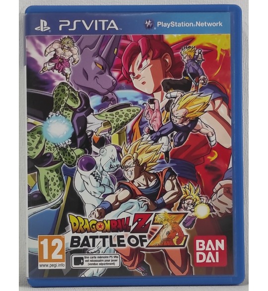 Dragon Ball Z : Battle of Z Jeu PS Vita Pal VF Sans Notice AF696