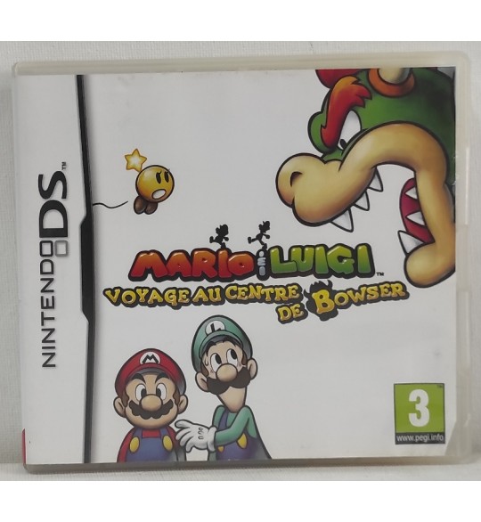 Mario & Luigi : Voyage au Centre de Bowser Jeu Nintendo DS  Avec Notice AF706