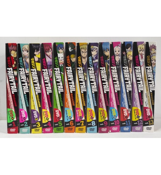 Fairy Tail Magazine  Coffret DVD Edition Limitée Intégrale Saison 1 à 13 AF722