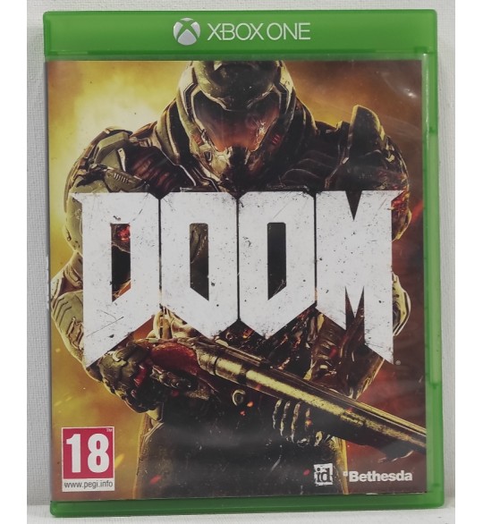 Doom Jeu Xbox One Sans Notice AF729