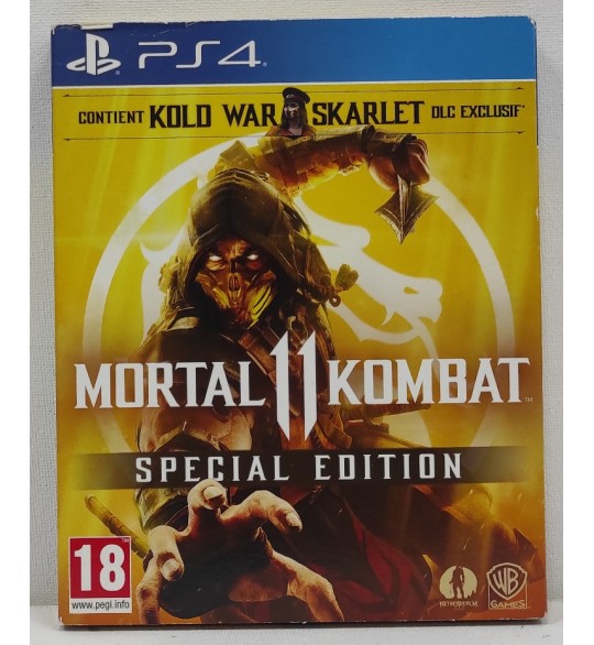 Mortal Kombat 11 -  Steelbook Edition Jeu PS4 Playstation 4 AF742