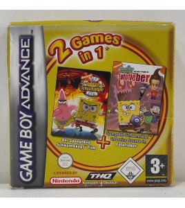 2 Games in 1 - SpongeBob Jeu Game Boy Advance Complet Deutsh Version AF745