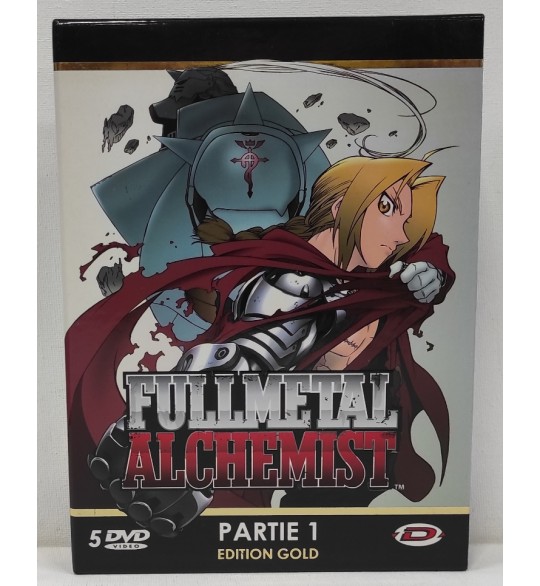 Fullmetal Alchemist - Intégrale Partie 1 & 2 - Edition Gold Coffret DVD AF746