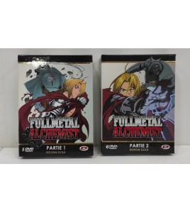 Fullmetal Alchemist - Intégrale Partie 1 & 2 - Edition Gold Coffret DVD AF746