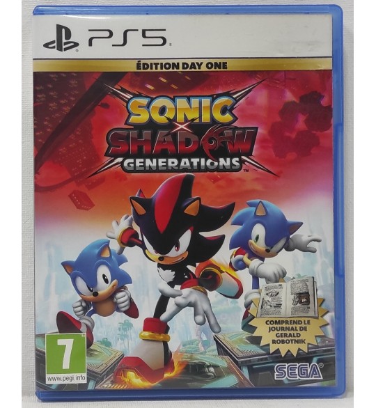 Sonic X Shadow Generations Jeu PS4 Playstation 4 Sans Notice AF753