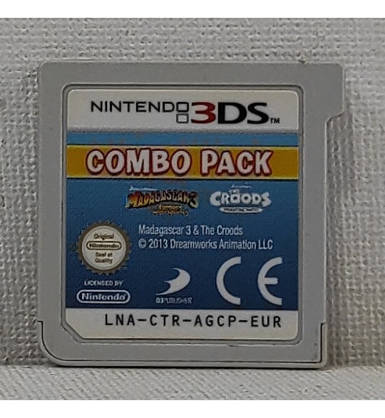 Madagascar 3 et Les Croods Jeu Nintendo 3DS AF776
