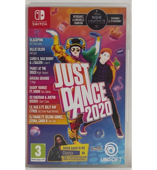 Just Dance 2020  Jeu Nintendo Switch Sans Notice AF781
