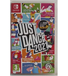 JUST DANCE 2021  Jeu Nintendo Switch Sans Notice AF782